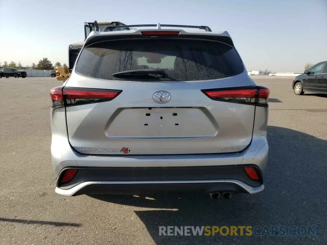 6 fotografías del automóvil dañado 5TDJZRBH4MS059458 TOYOTA HIGHLANDER 2021