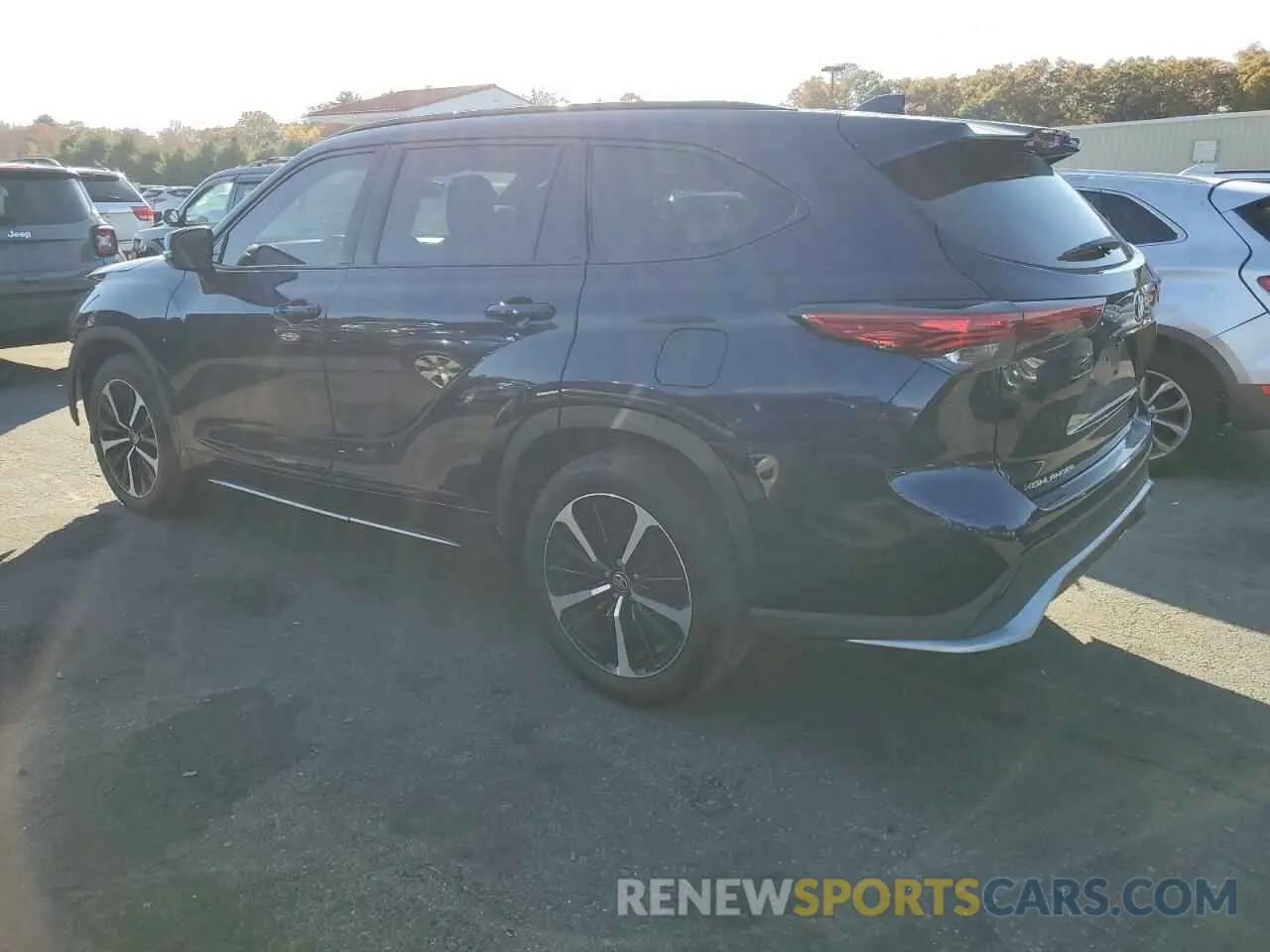 2 fotografías del automóvil dañado 5TDJZRBH5MS091660 TOYOTA HIGHLANDER 2021