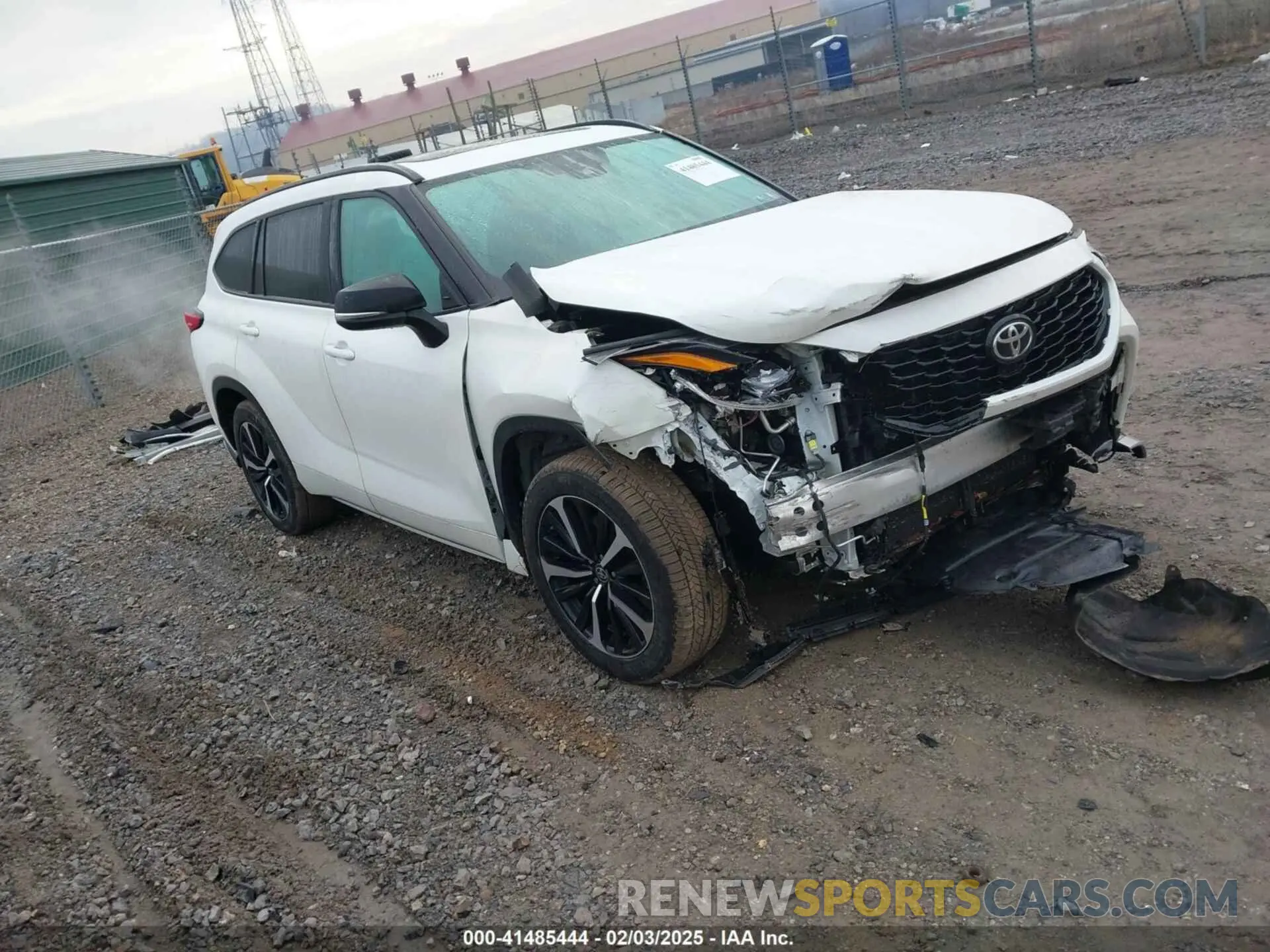 1 fotografías del automóvil dañado 5TDJZRBH5MS096762 TOYOTA HIGHLANDER 2021
