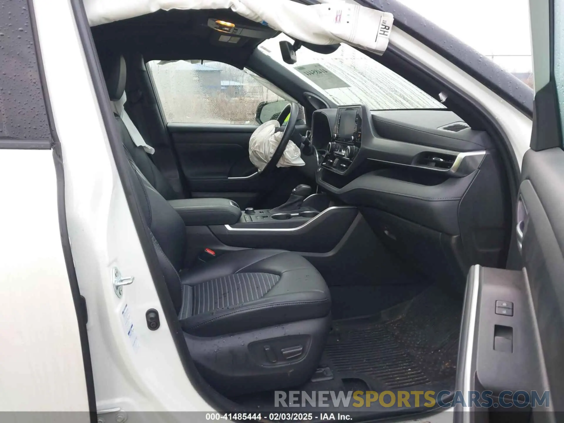 5 fotografías del automóvil dañado 5TDJZRBH5MS096762 TOYOTA HIGHLANDER 2021