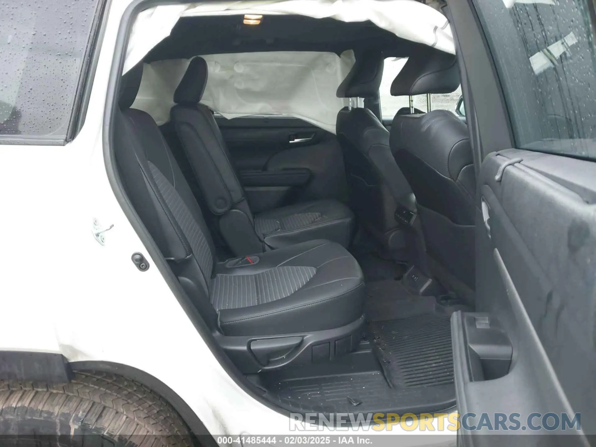 8 fotografías del automóvil dañado 5TDJZRBH5MS096762 TOYOTA HIGHLANDER 2021
