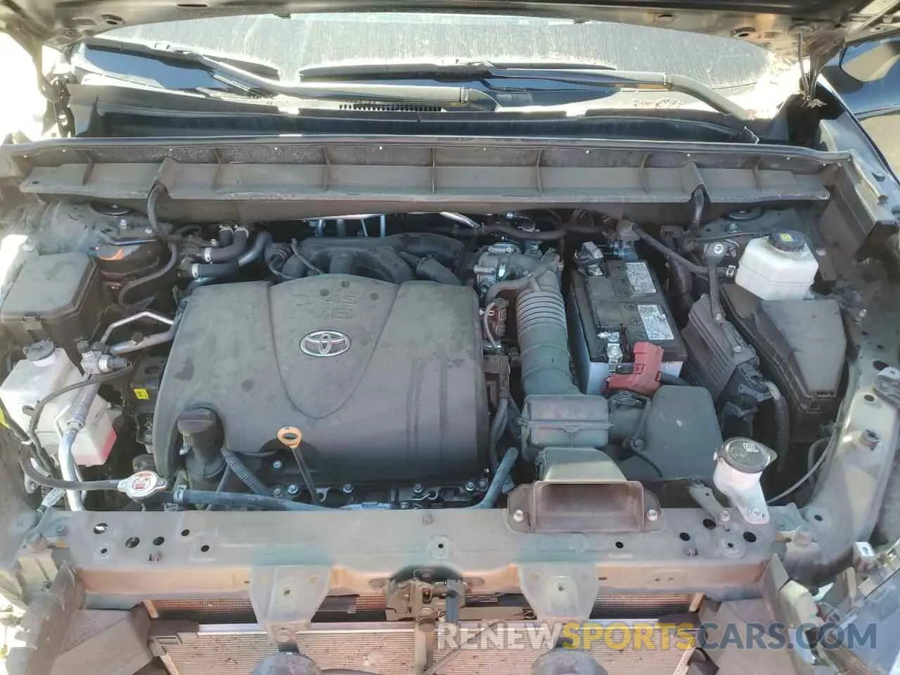 12 fotografías del automóvil dañado 5TDJZRBH6MS147153 TOYOTA HIGHLANDER 2021