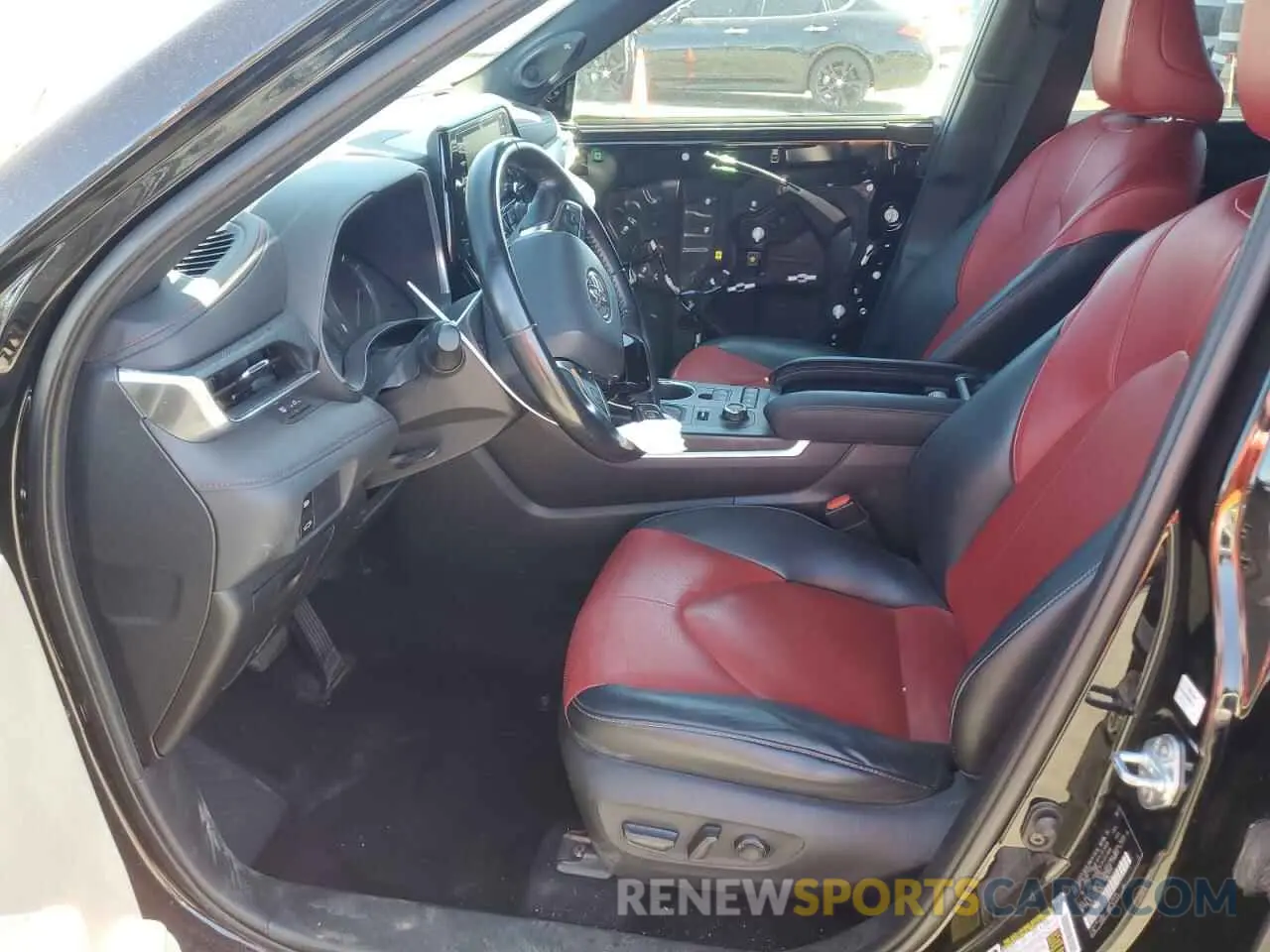 7 fotografías del automóvil dañado 5TDJZRBH6MS147153 TOYOTA HIGHLANDER 2021