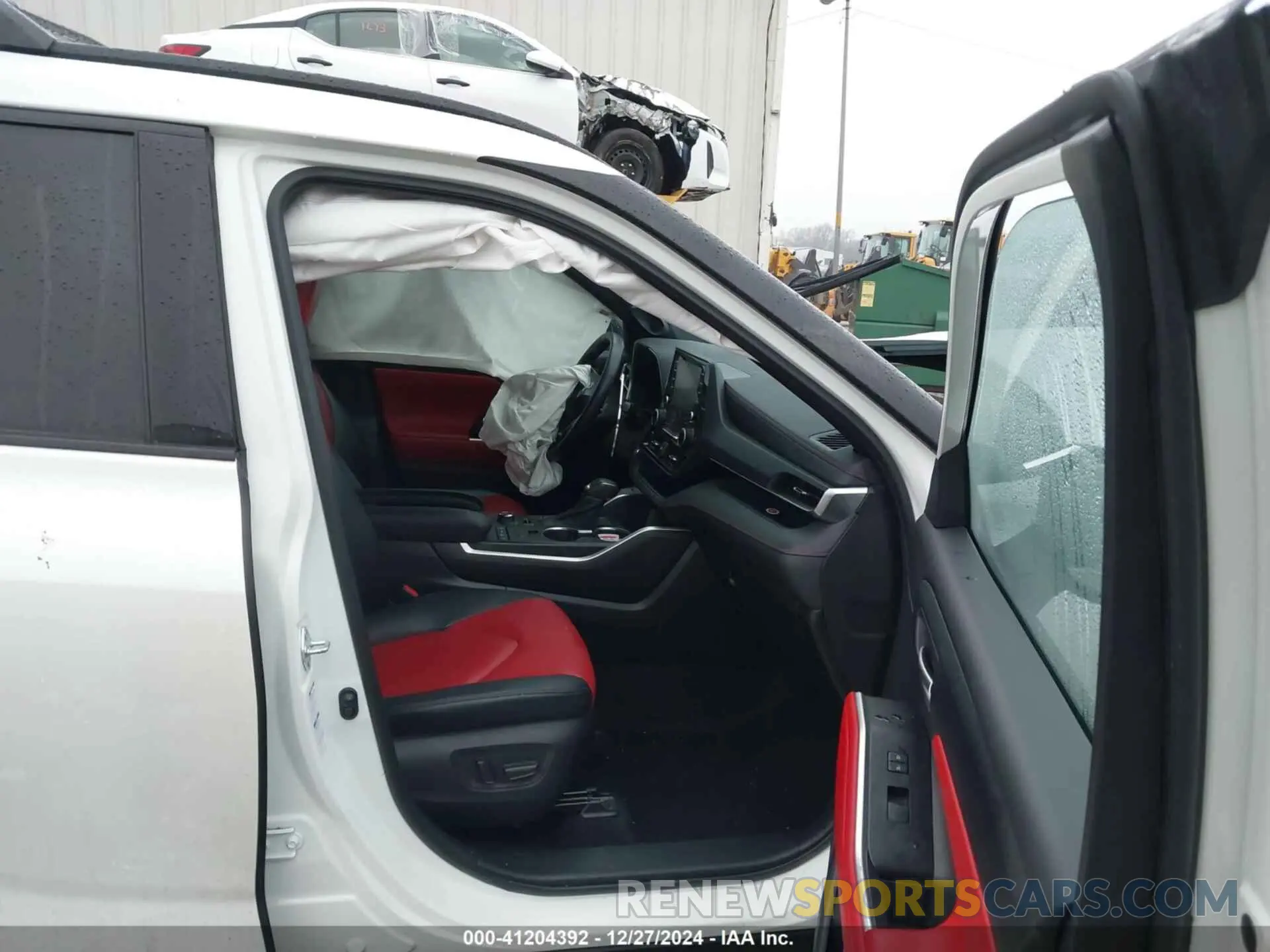 5 fotografías del automóvil dañado 5TDJZRBH7MS119880 TOYOTA HIGHLANDER 2021