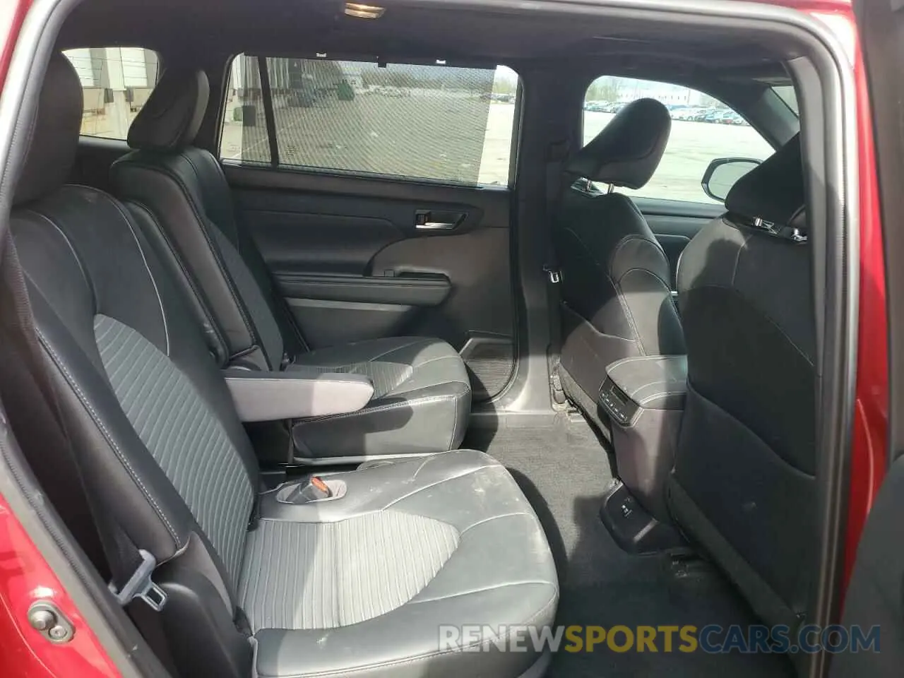 11 fotografías del automóvil dañado 5TDJZRBH8MS146280 TOYOTA HIGHLANDER 2021