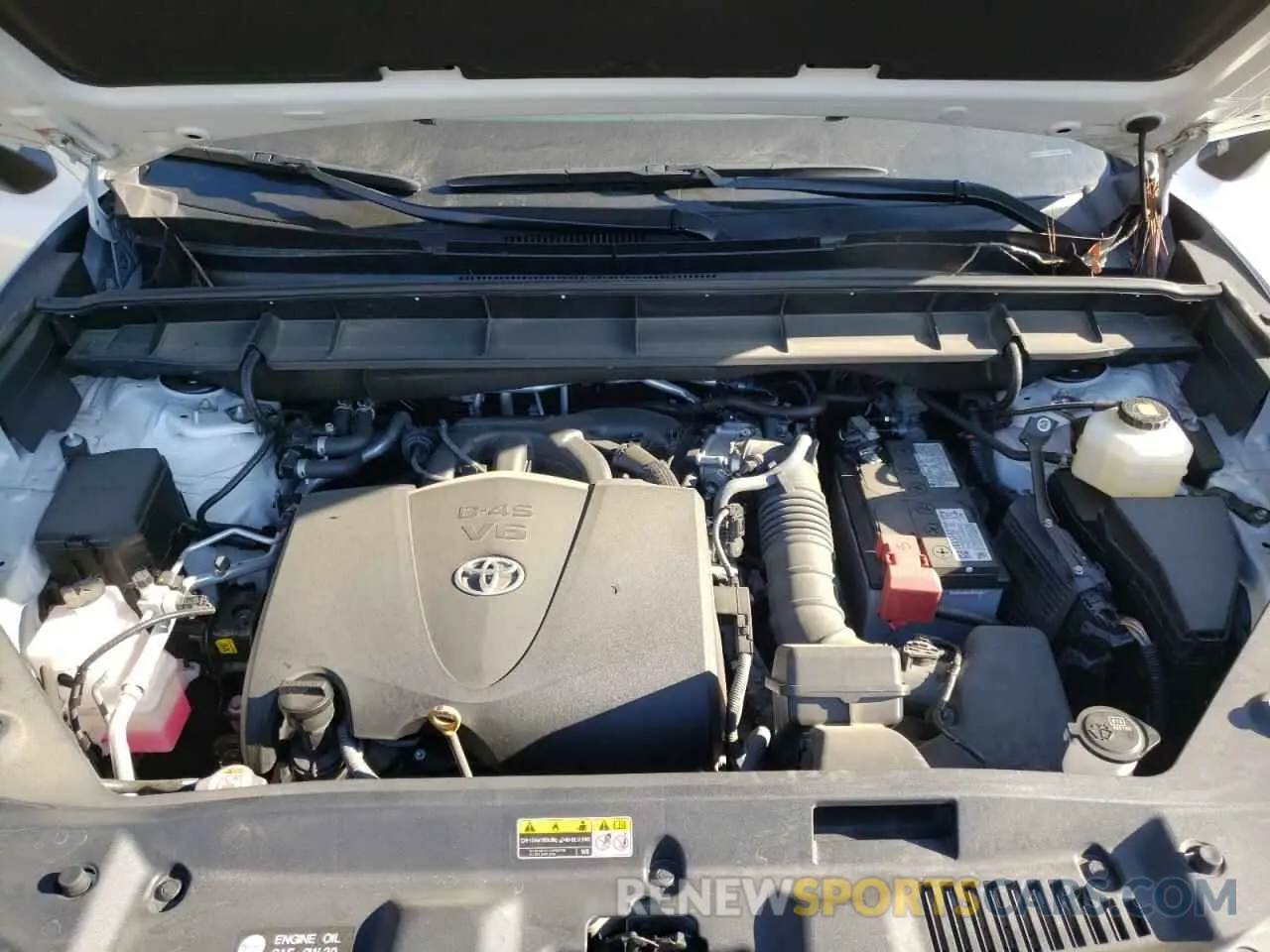 13 fotografías del automóvil dañado 5TDJZRBH9MS128001 TOYOTA HIGHLANDER 2021