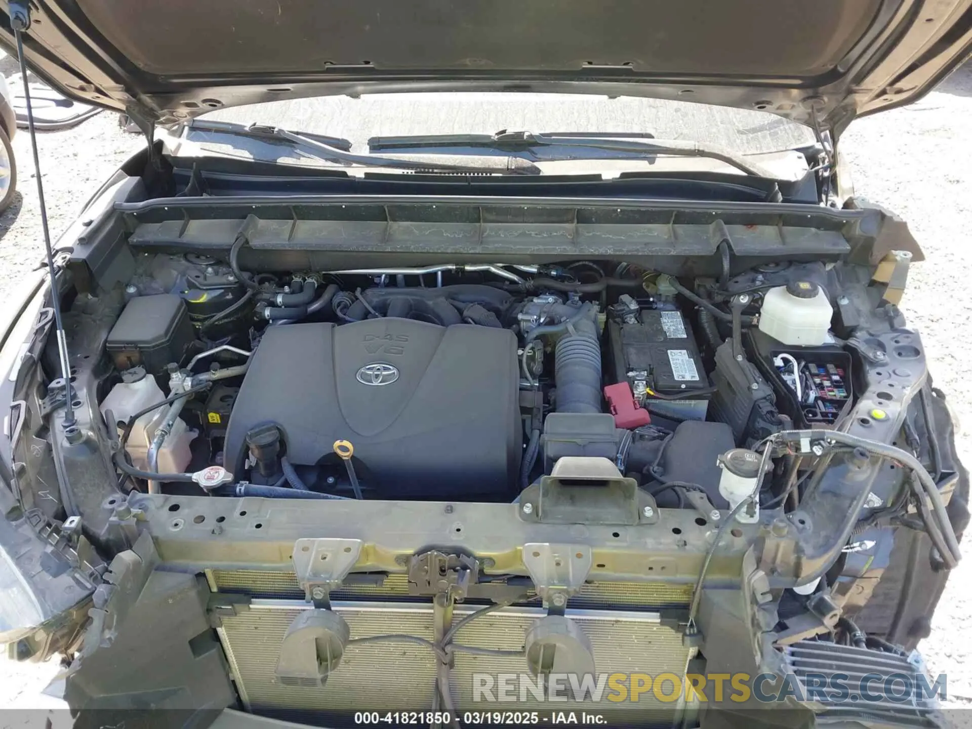 10 fotografías del automóvil dañado 5TDLZRAH0MS066126 TOYOTA HIGHLANDER 2021