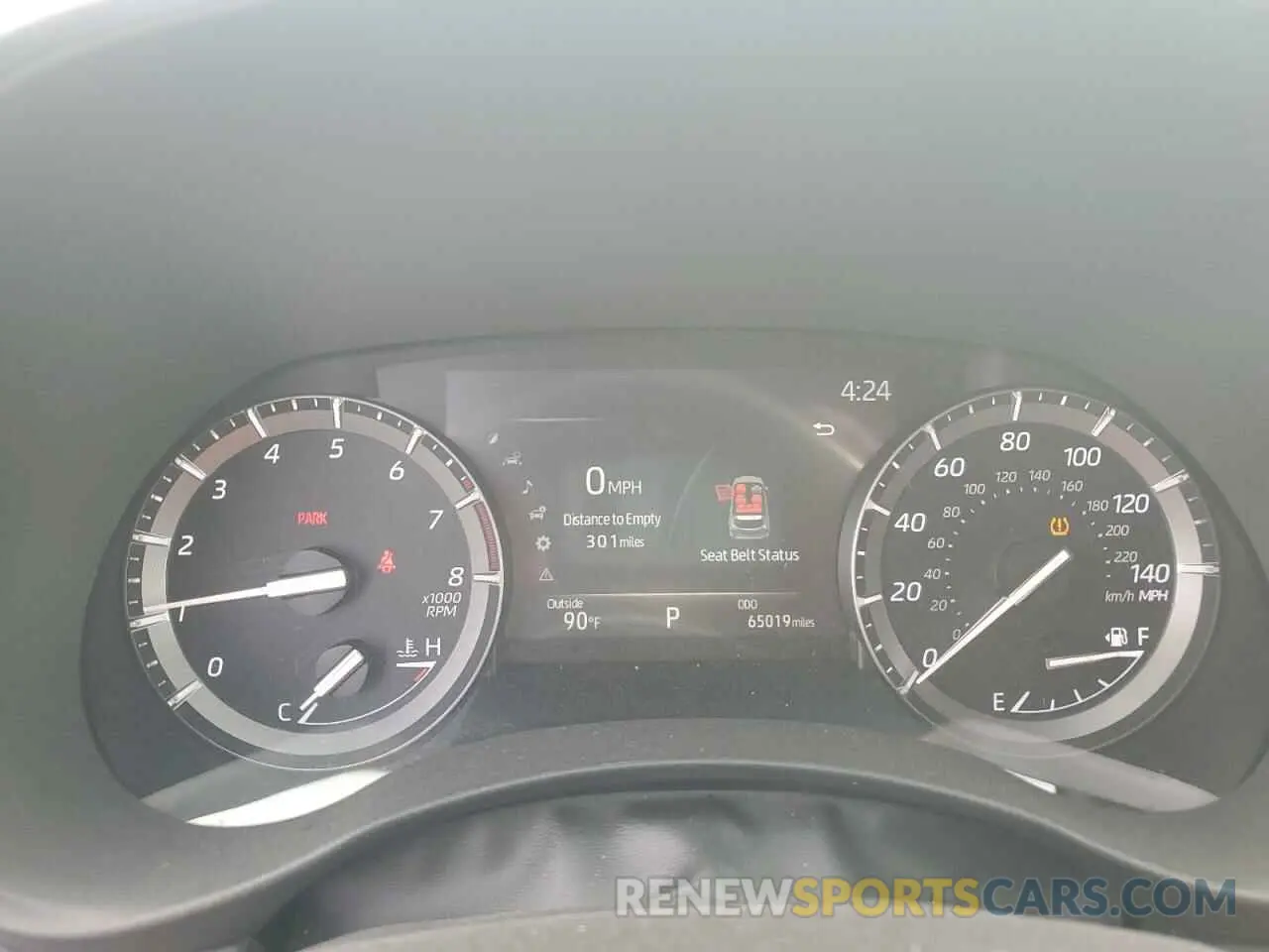 9 fotografías del automóvil dañado 5TDLZRAH0MS072248 TOYOTA HIGHLANDER 2021