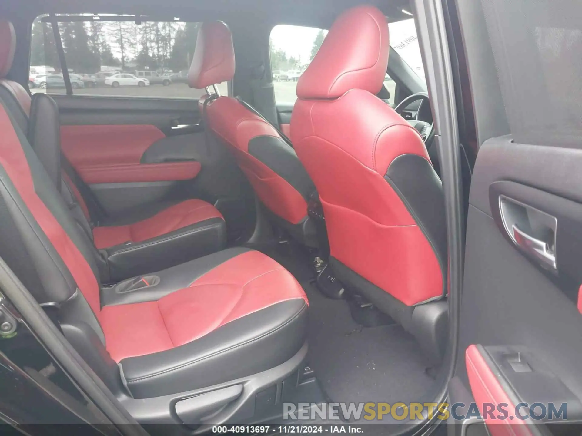 8 fotografías del automóvil dañado 5TDLZRAH1MS061050 TOYOTA HIGHLANDER 2021