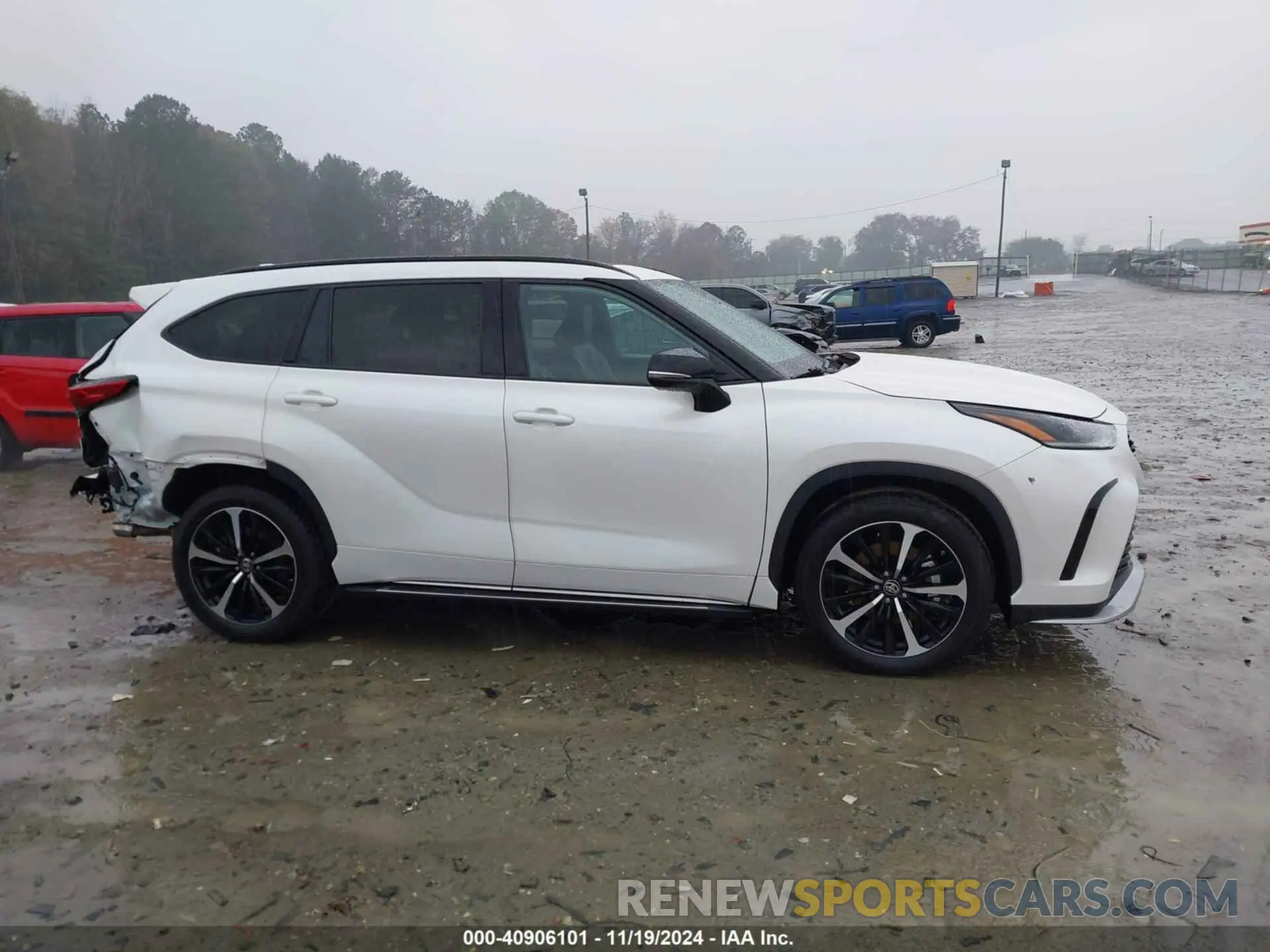 13 fotografías del automóvil dañado 5TDLZRAH3MS061972 TOYOTA HIGHLANDER 2021