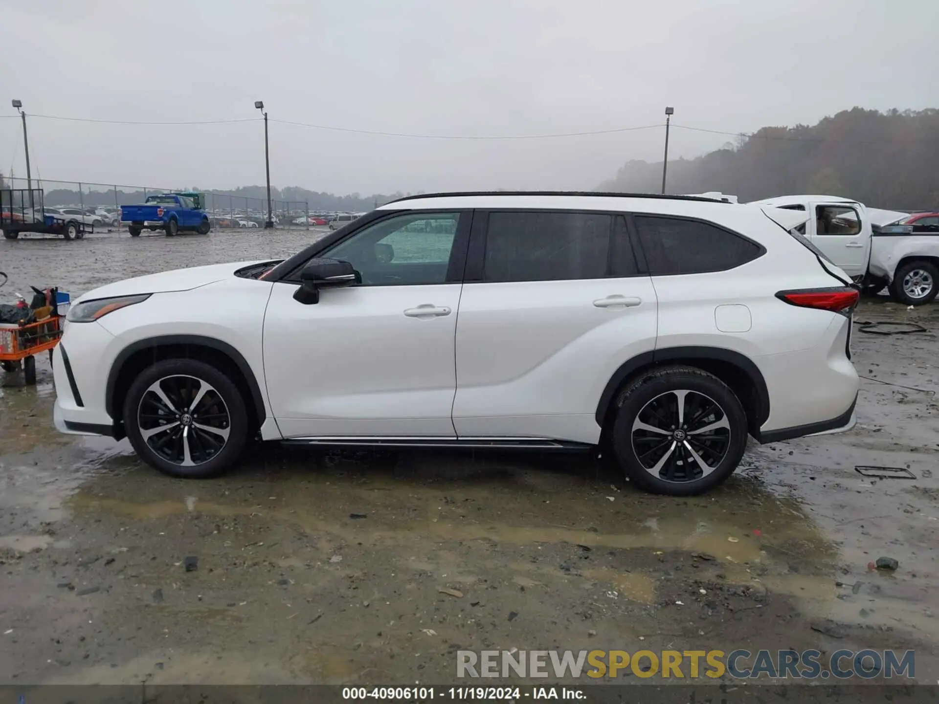 14 fotografías del automóvil dañado 5TDLZRAH3MS061972 TOYOTA HIGHLANDER 2021