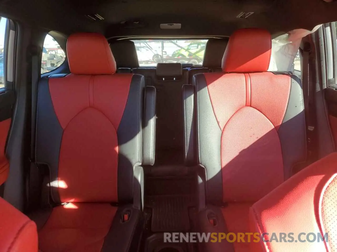 10 fotografías del automóvil dañado 5TDLZRAH6MS080807 TOYOTA HIGHLANDER 2021