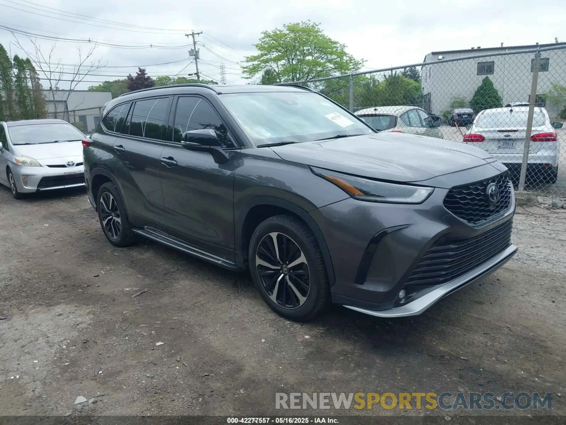 1 fotografías del automóvil dañado 5TDLZRAH7MS056497 TOYOTA HIGHLANDER 2021