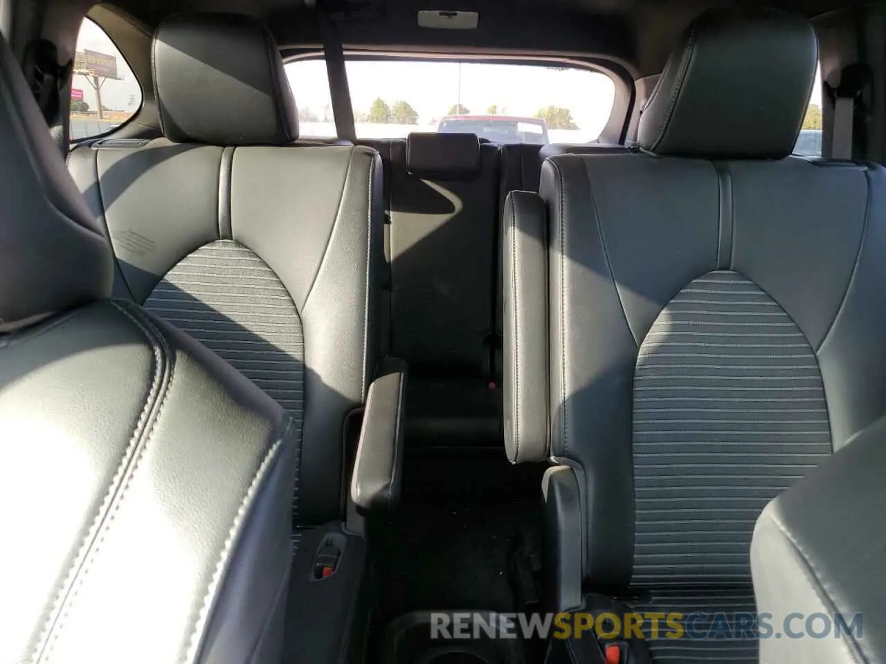 10 fotografías del automóvil dañado 5TDLZRAH9MS085760 TOYOTA HIGHLANDER 2021