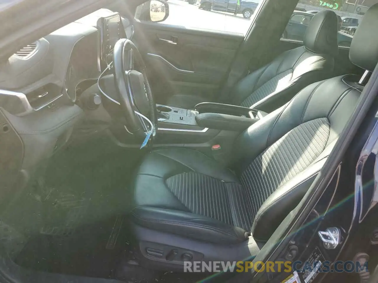 7 fotografías del automóvil dañado 5TDLZRAH9MS085760 TOYOTA HIGHLANDER 2021