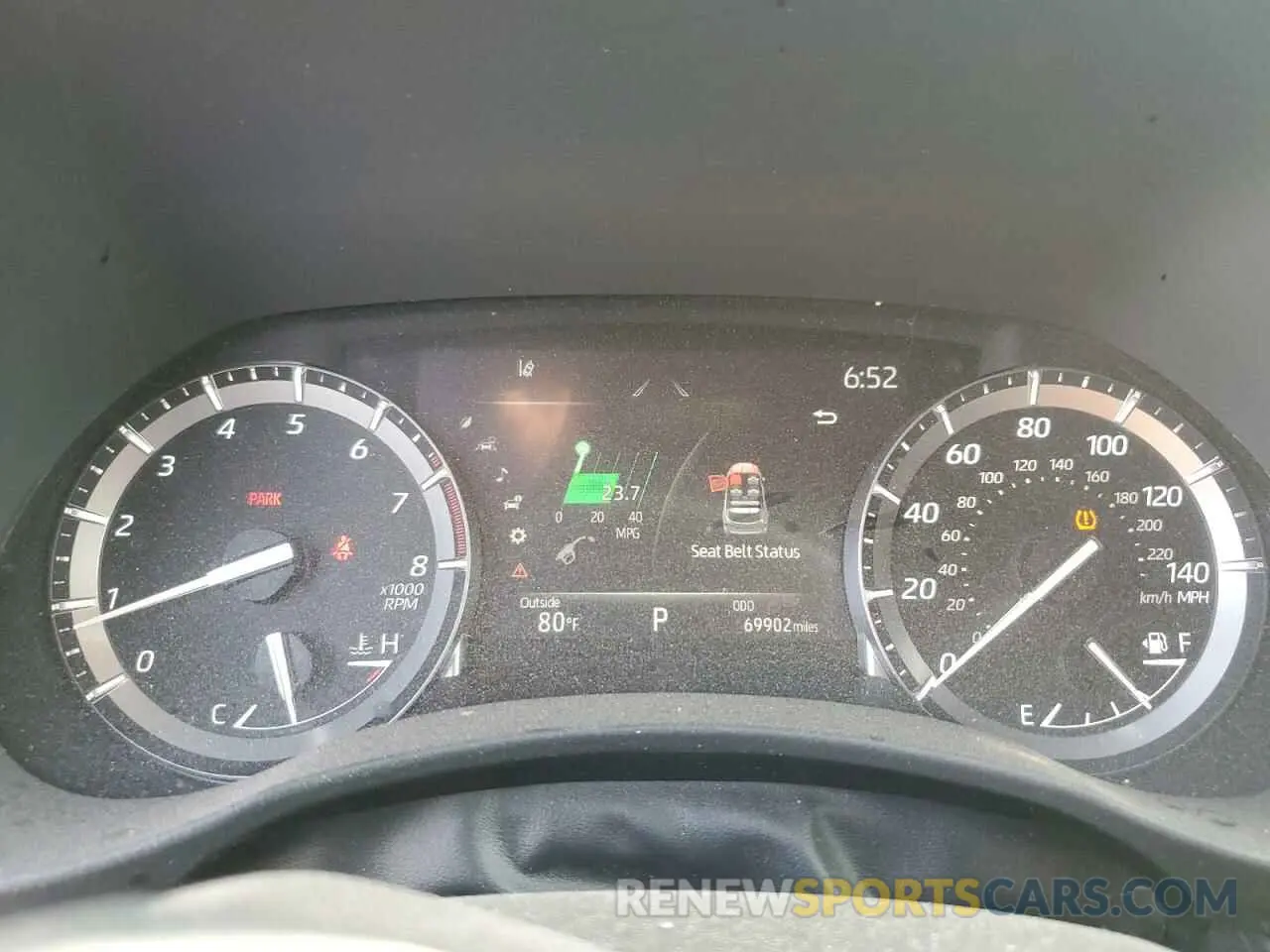 9 fotografías del automóvil dañado 5TDLZRAH9MS085760 TOYOTA HIGHLANDER 2021