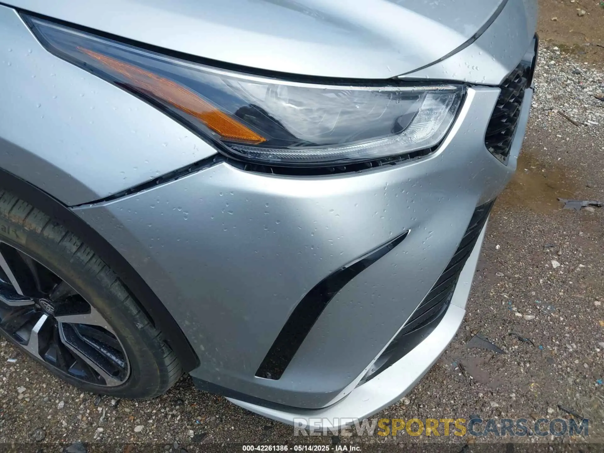 6 fotografías del automóvil dañado 5TDLZRBH0MS060597 TOYOTA HIGHLANDER 2021