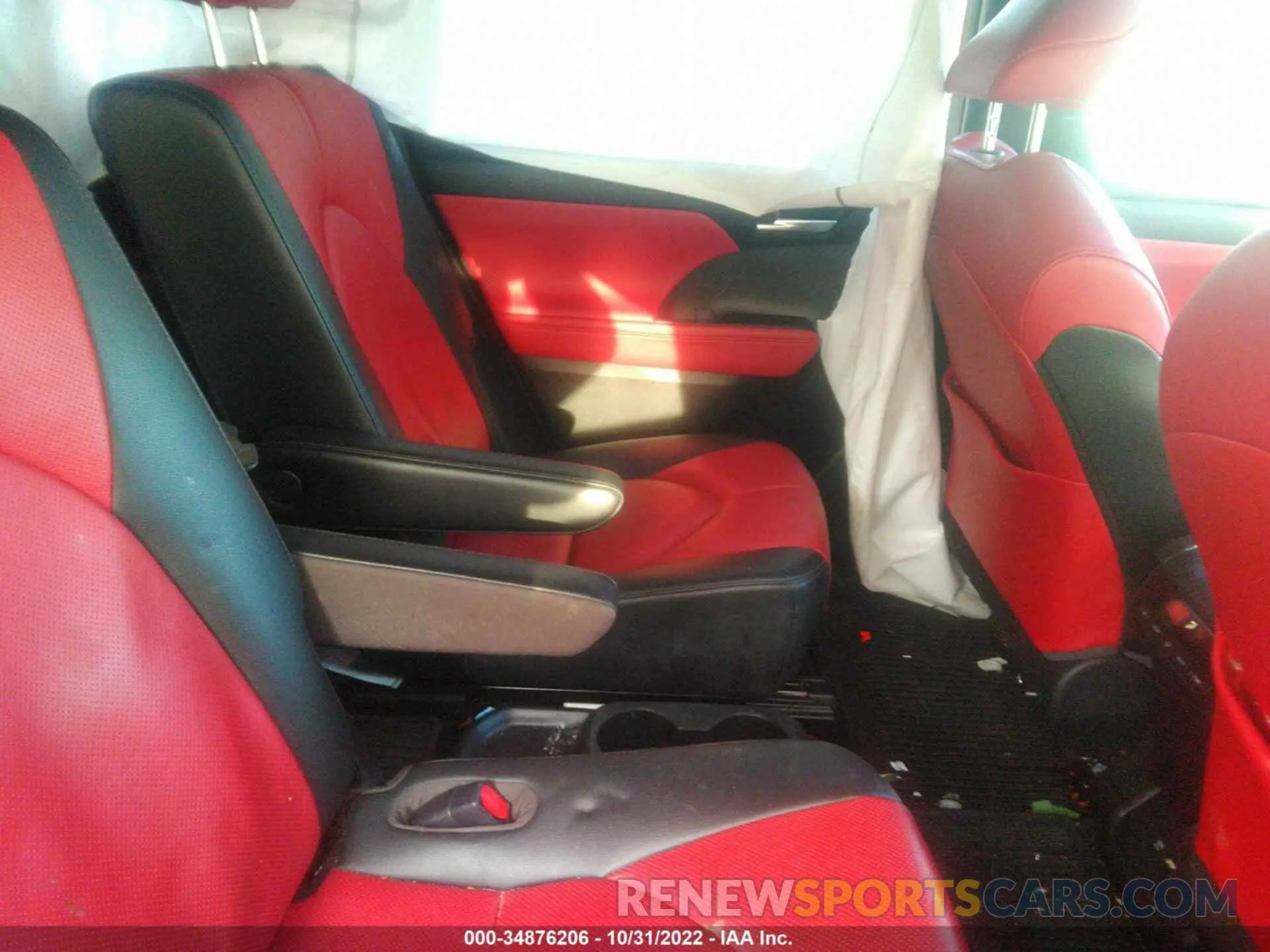 8 fotografías del automóvil dañado 5TDLZRBH0MS069106 TOYOTA HIGHLANDER 2021