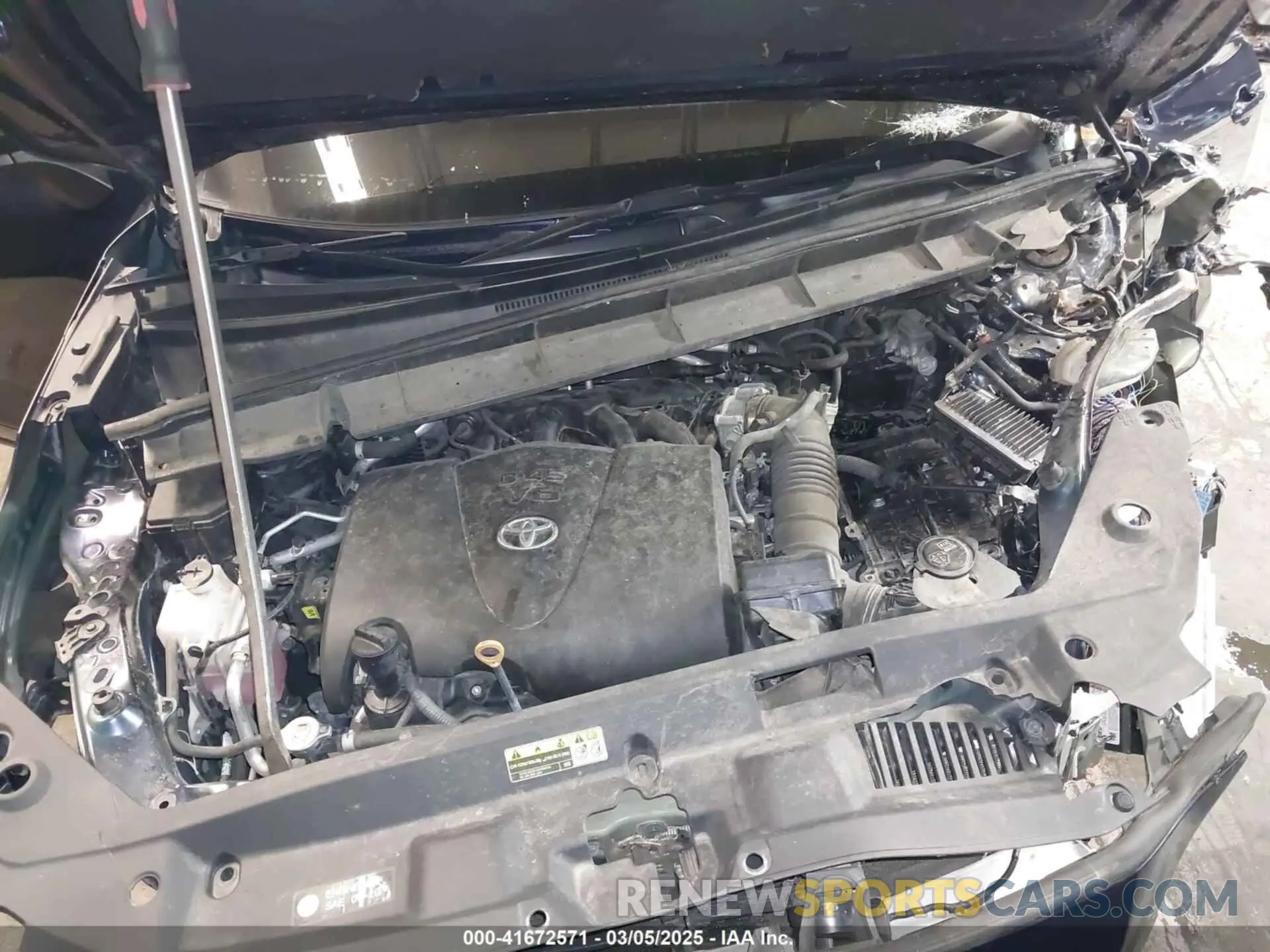 10 fotografías del automóvil dañado 5TDLZRBH0MS077884 TOYOTA HIGHLANDER 2021