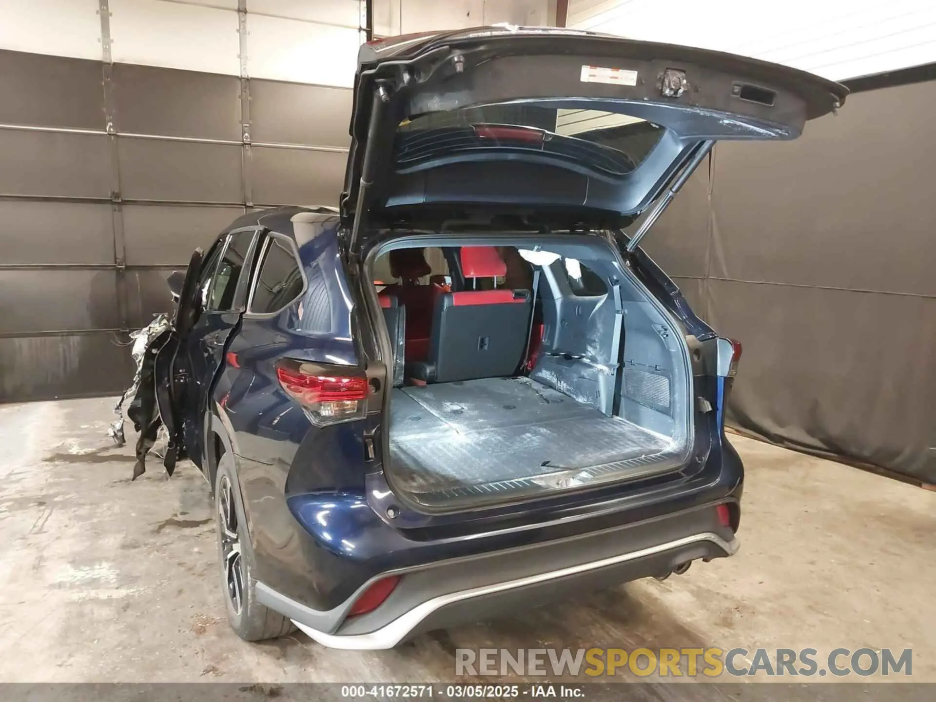 3 fotografías del automóvil dañado 5TDLZRBH0MS077884 TOYOTA HIGHLANDER 2021