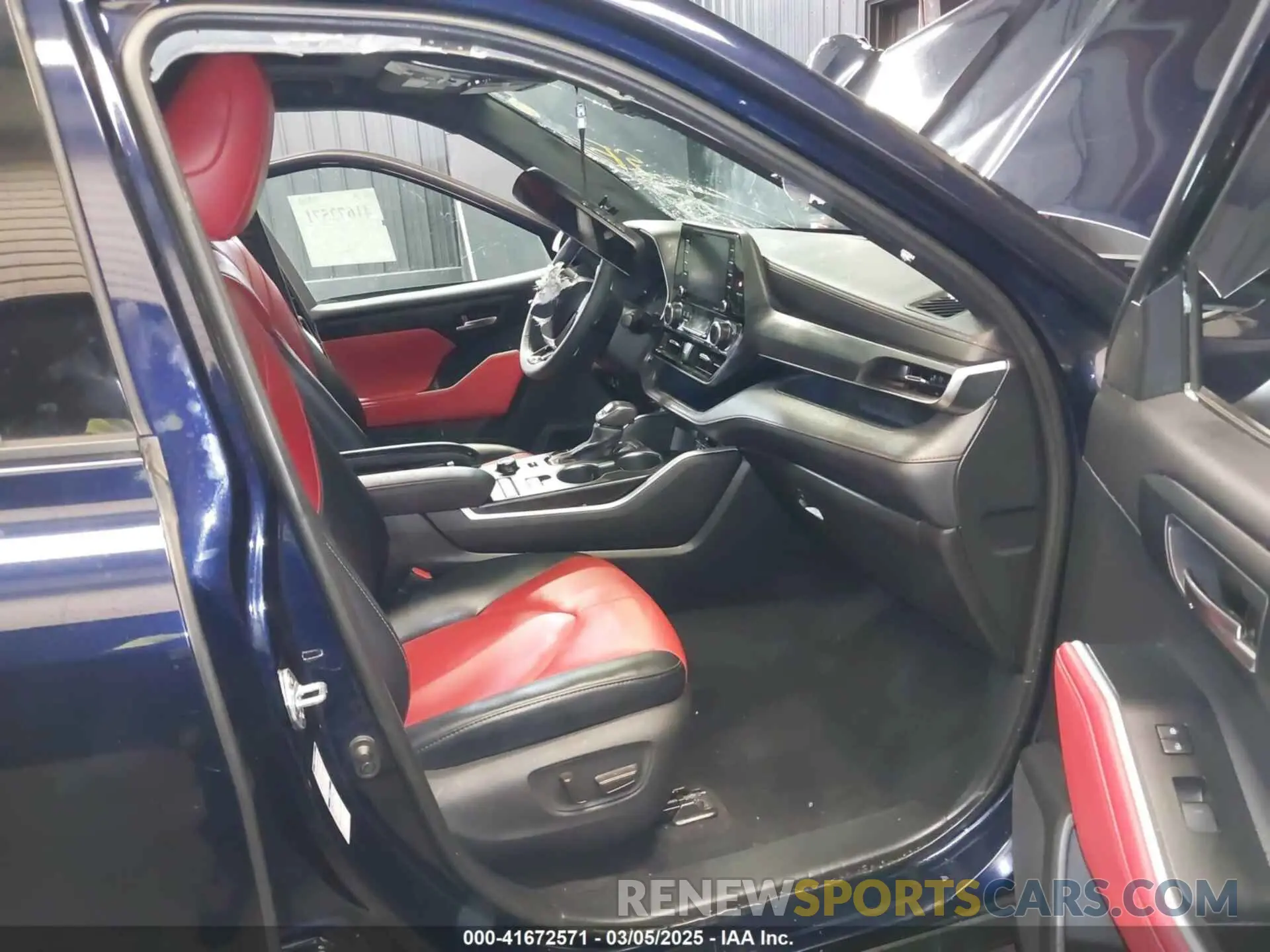 5 fotografías del automóvil dañado 5TDLZRBH0MS077884 TOYOTA HIGHLANDER 2021