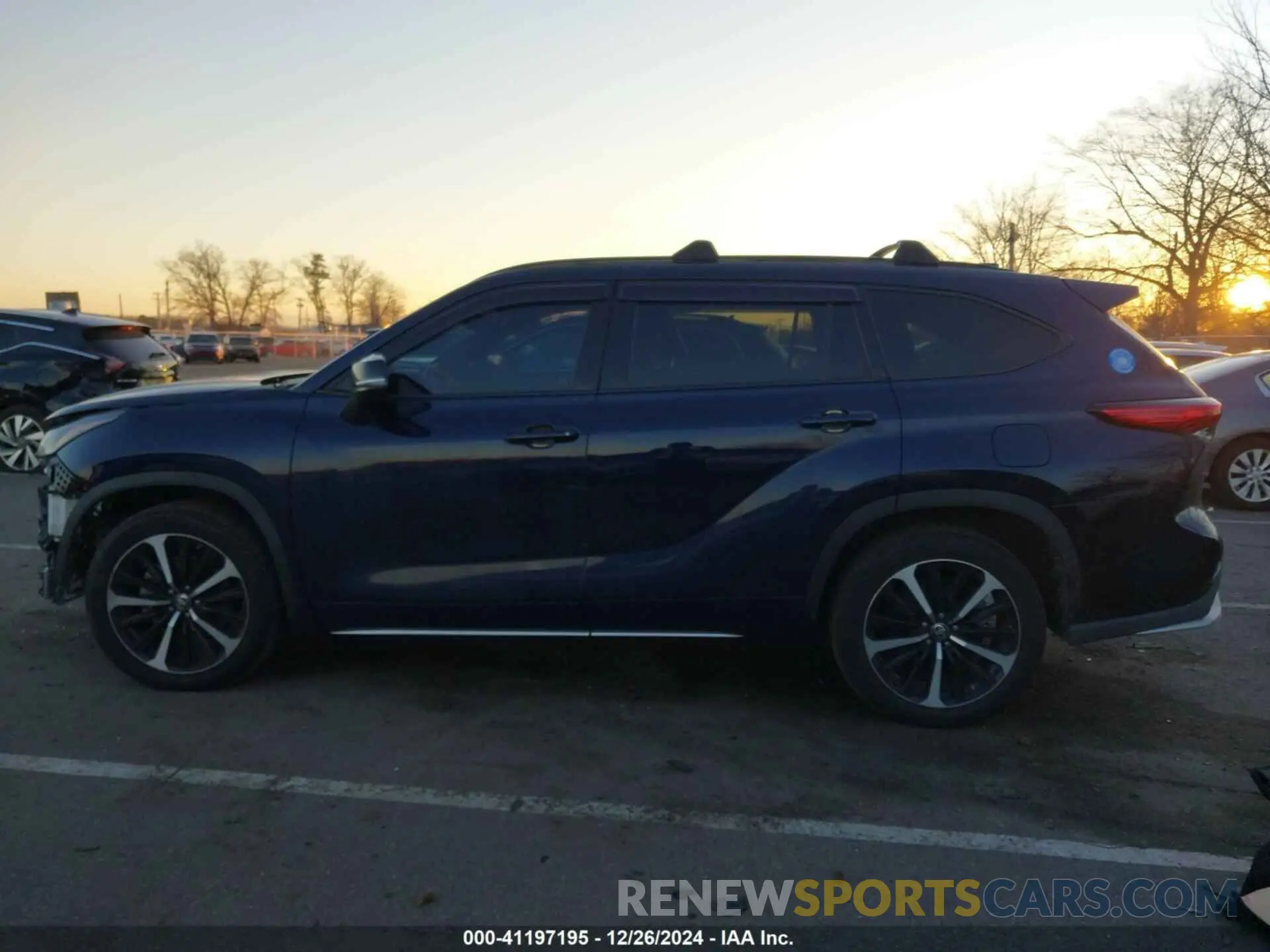 13 fotografías del automóvil dañado 5TDLZRBH1MS096315 TOYOTA HIGHLANDER 2021