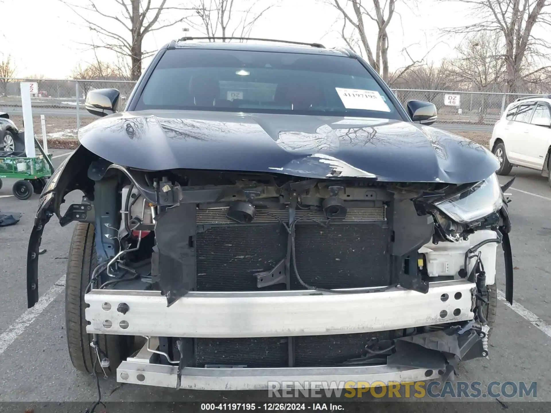 6 fotografías del automóvil dañado 5TDLZRBH1MS096315 TOYOTA HIGHLANDER 2021