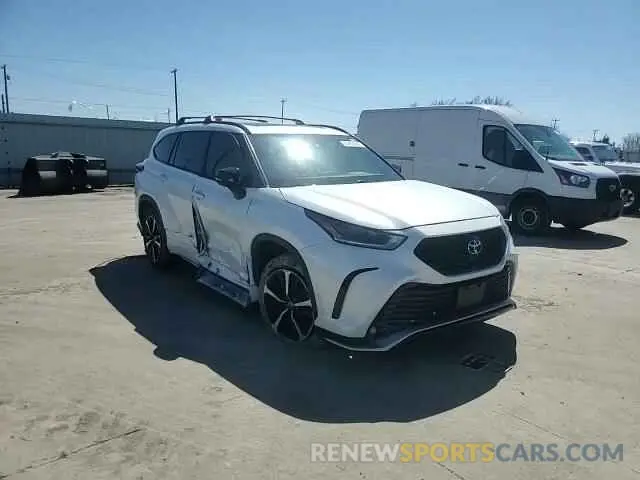 12 fotografías del automóvil dañado 5TDLZRBH2MS063808 TOYOTA HIGHLANDER 2021
