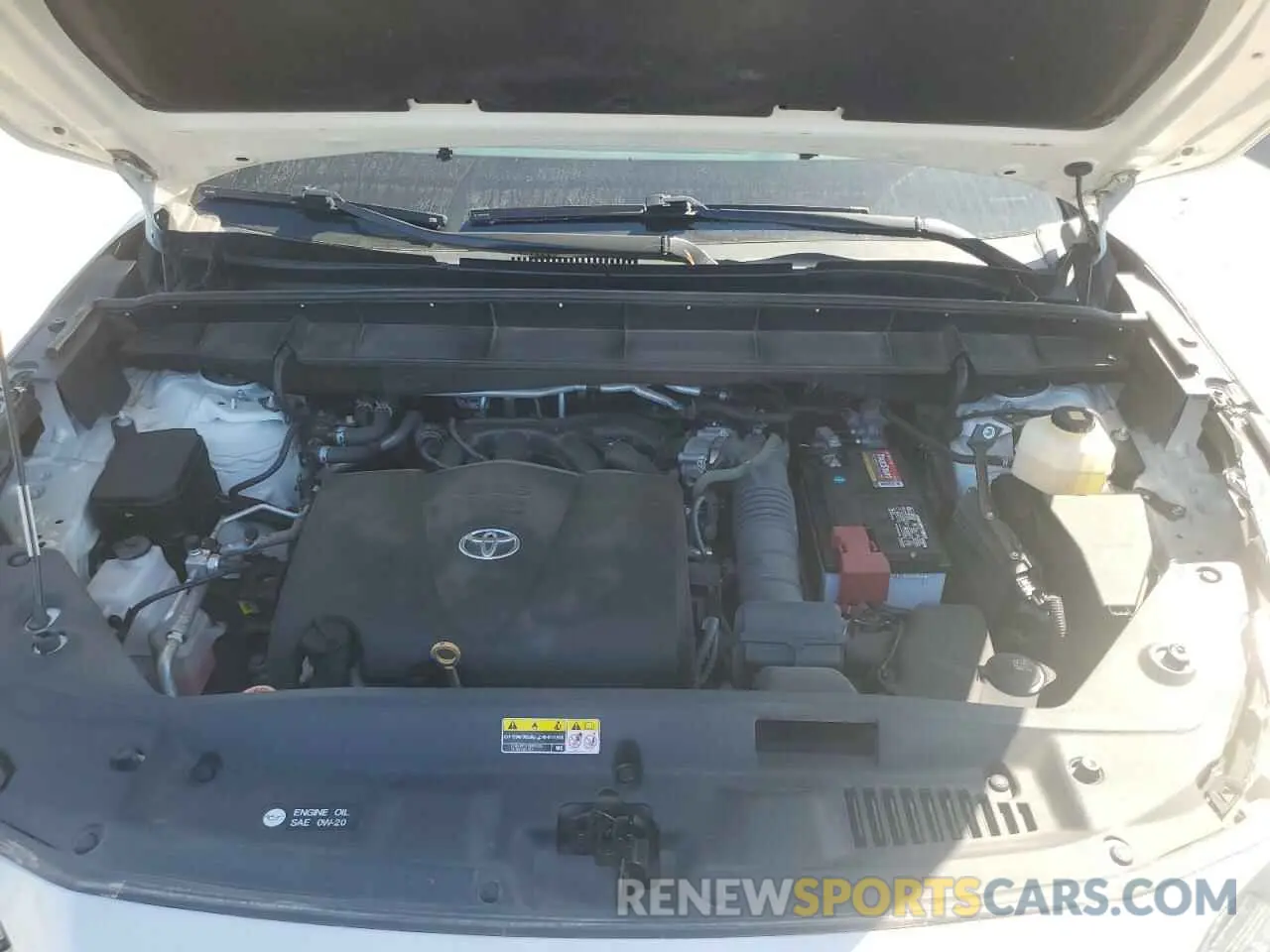 13 fotografías del automóvil dañado 5TDLZRBH2MS063808 TOYOTA HIGHLANDER 2021