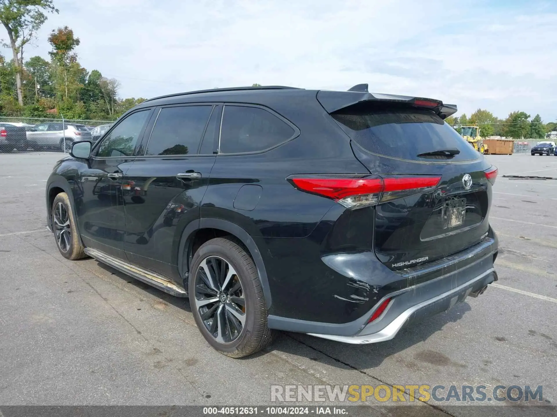 3 fotografías del automóvil dañado 5TDLZRBH2MS082598 TOYOTA HIGHLANDER 2021