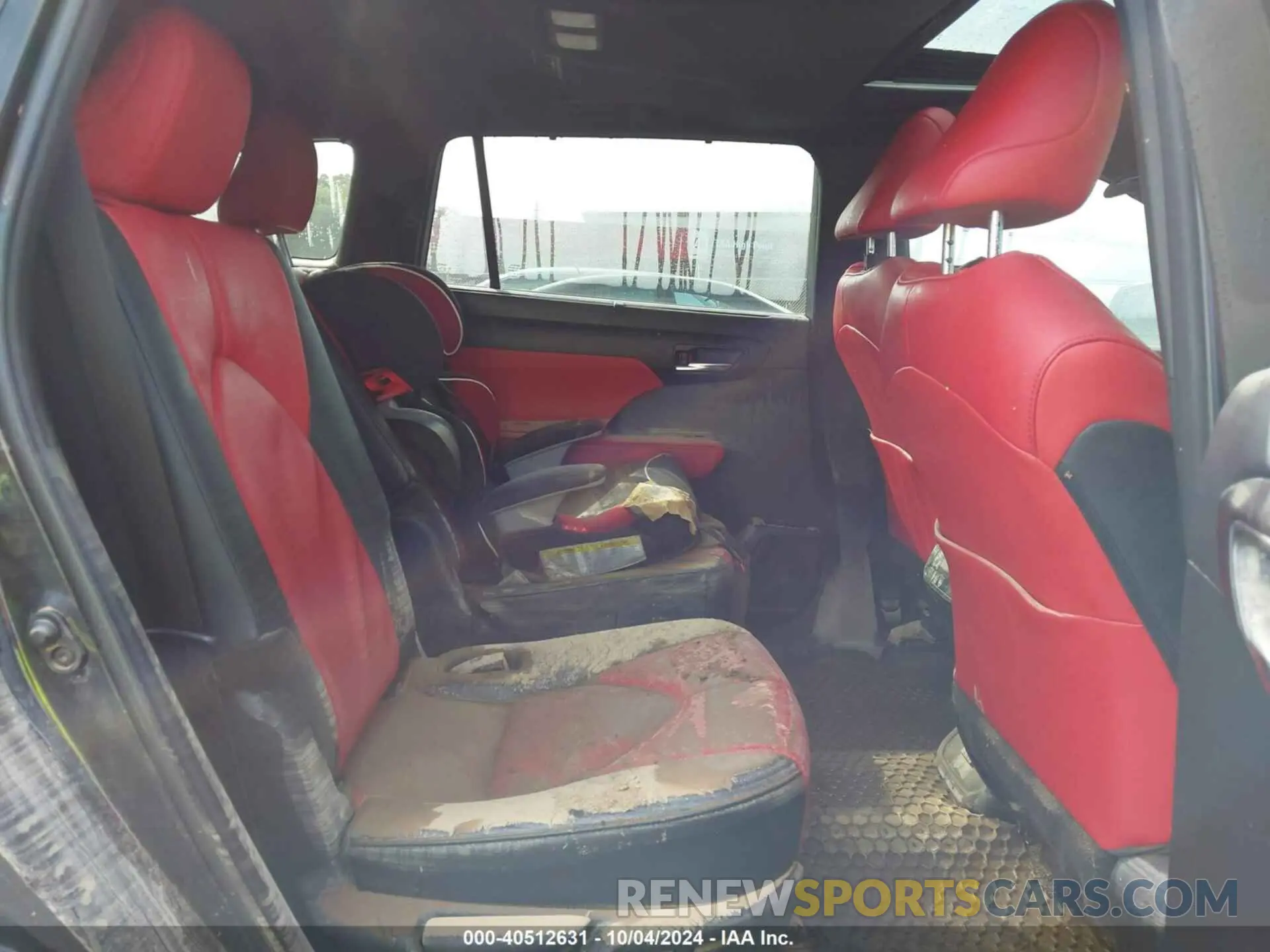 8 fotografías del automóvil dañado 5TDLZRBH2MS082598 TOYOTA HIGHLANDER 2021