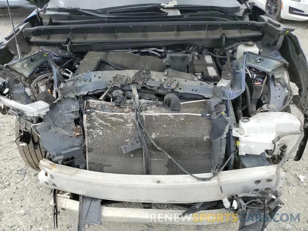 12 fotografías del automóvil dañado 5TDLZRBH4MS113995 TOYOTA HIGHLANDER 2021