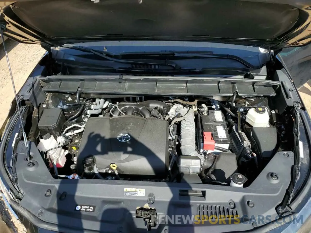 12 fotografías del automóvil dañado 5TDLZRBH7MS144710 TOYOTA HIGHLANDER 2021