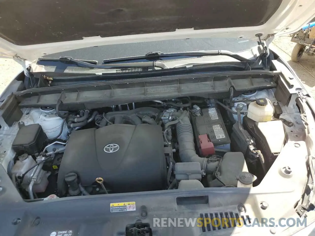 13 fotografías del automóvil dañado 5TDLZRBH8MS125325 TOYOTA HIGHLANDER 2021