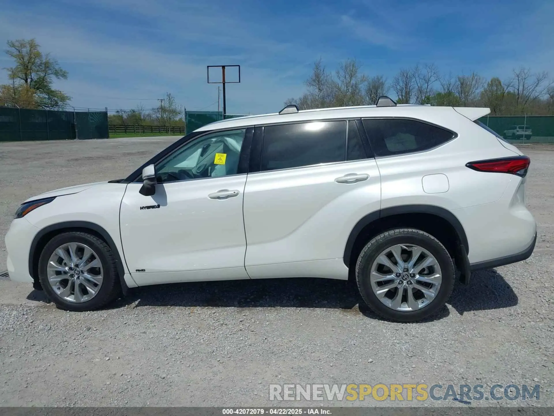 14 fotografías del automóvil dañado 5TDXBRCH0MS033548 TOYOTA HIGHLANDER 2021
