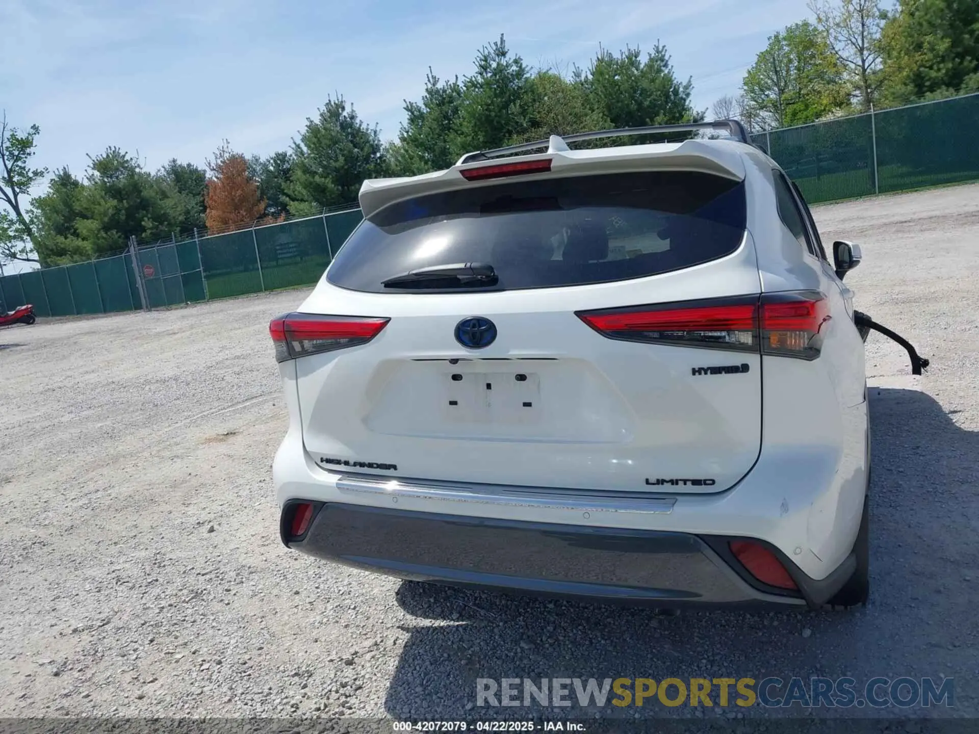 16 fotografías del automóvil dañado 5TDXBRCH0MS033548 TOYOTA HIGHLANDER 2021