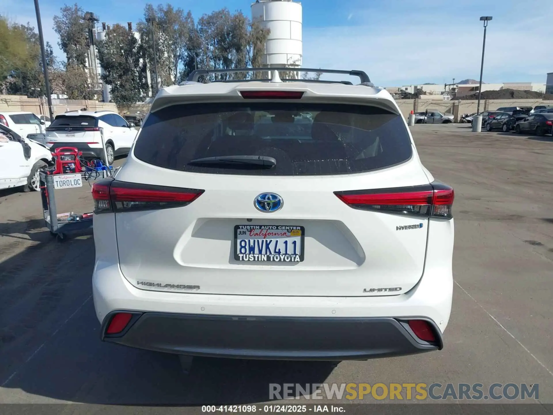 17 fotografías del automóvil dañado 5TDXBRCH3MS053342 TOYOTA HIGHLANDER 2021