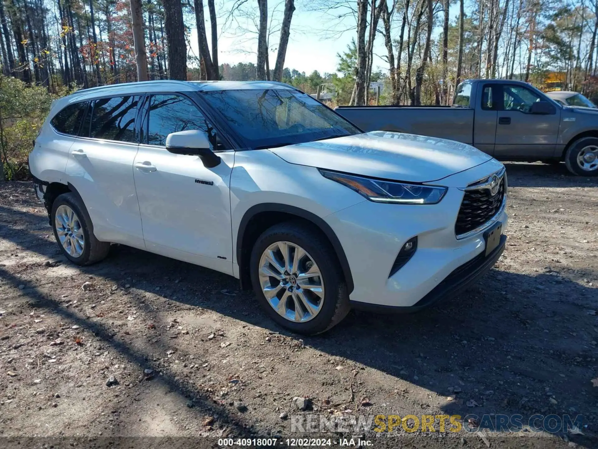 1 fotografías del automóvil dañado 5TDXBRCH6MS016611 TOYOTA HIGHLANDER 2021