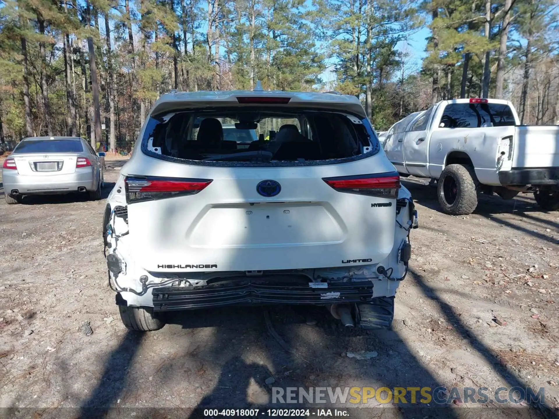 17 fotografías del automóvil dañado 5TDXBRCH6MS016611 TOYOTA HIGHLANDER 2021