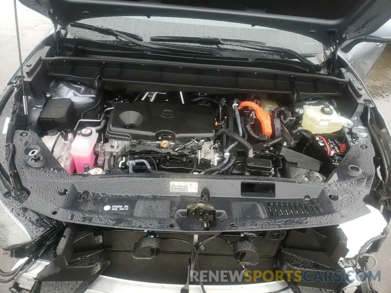 7 fotografías del automóvil dañado 5TDXBRCH6MS037698 TOYOTA HIGHLANDER 2021
