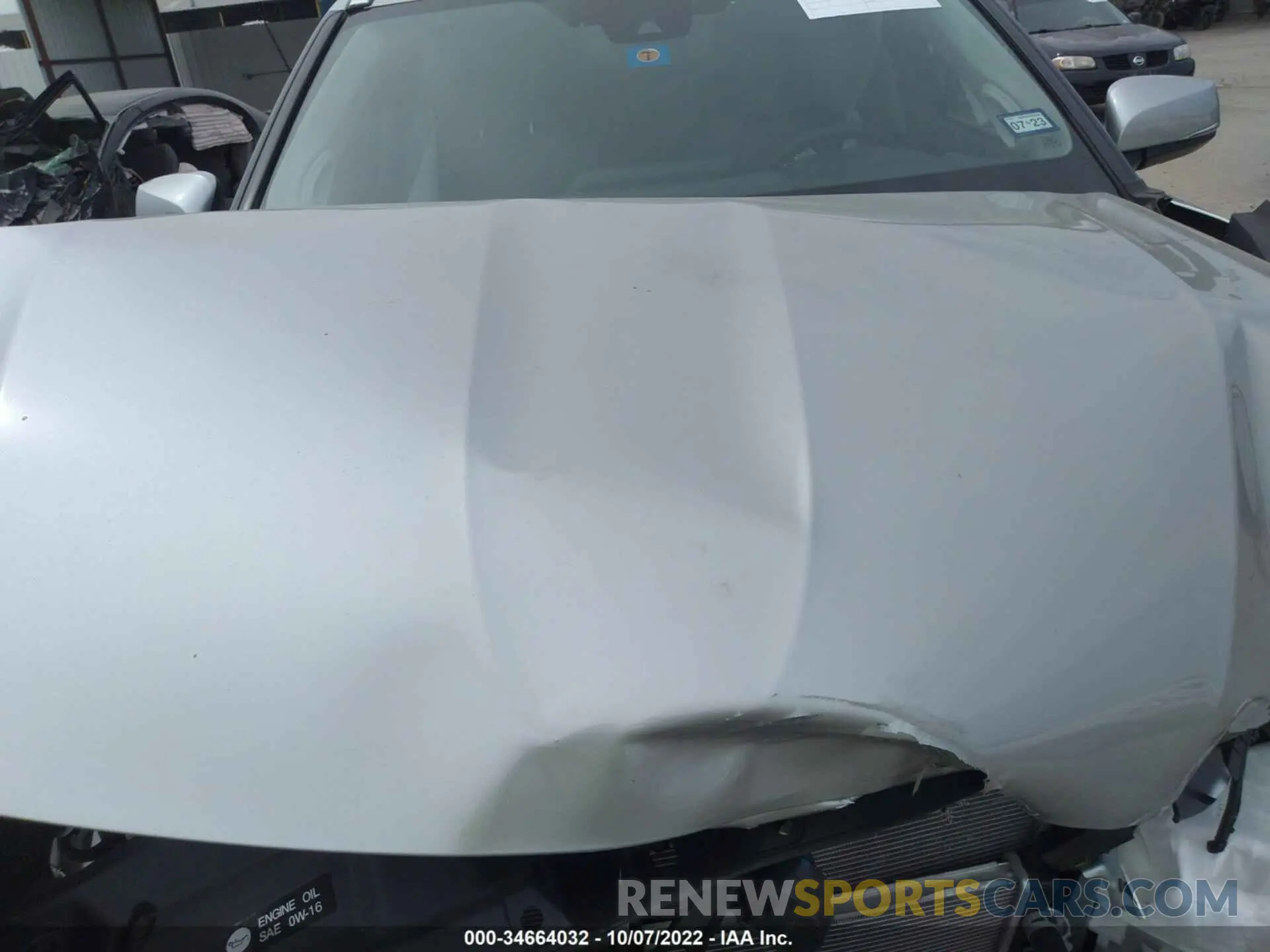 10 fotografías del automóvil dañado 5TDYARAH4MS508175 TOYOTA HIGHLANDER 2021