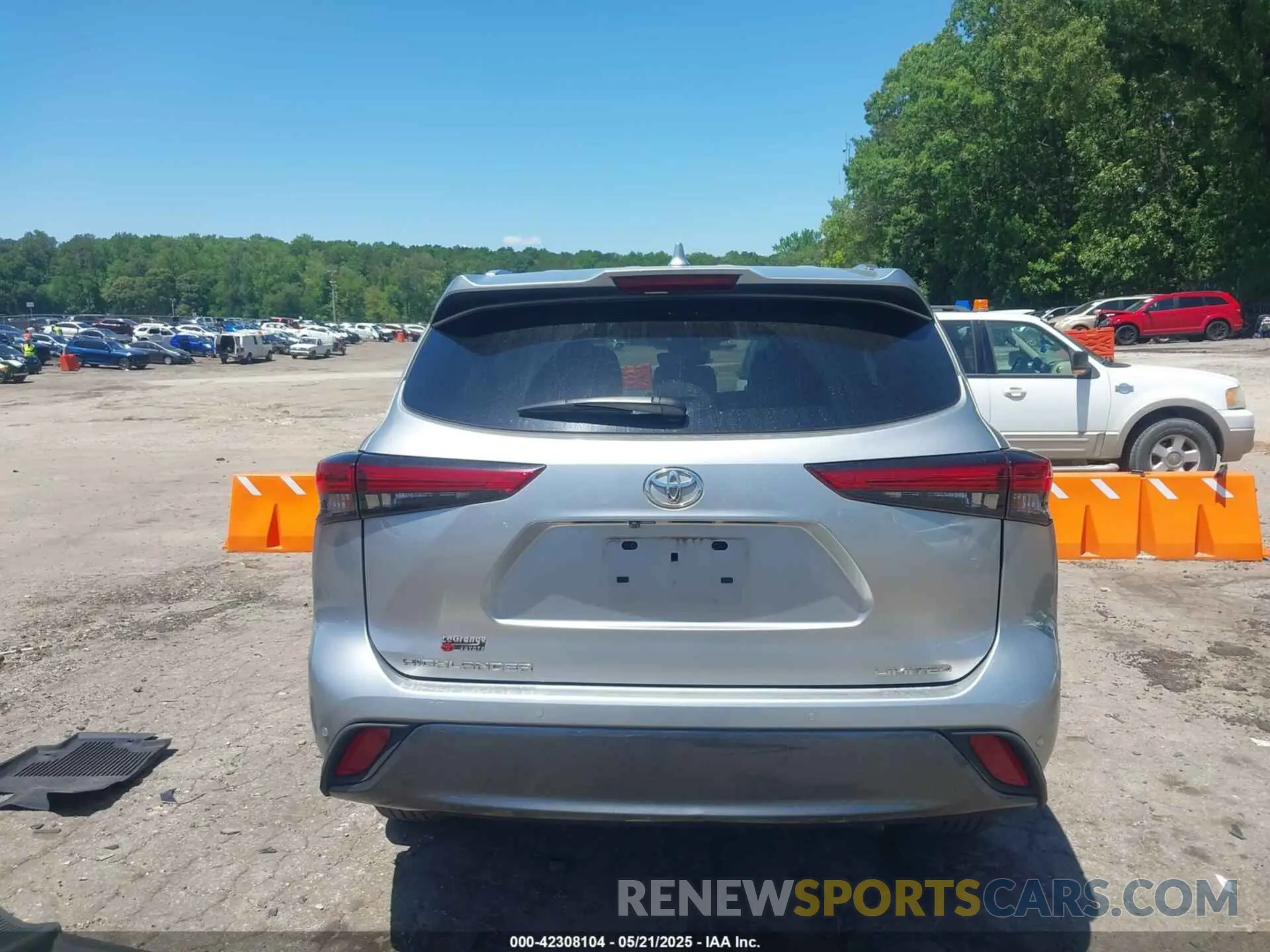 16 fotografías del automóvil dañado 5TDYZRAH0MS089945 TOYOTA HIGHLANDER 2021