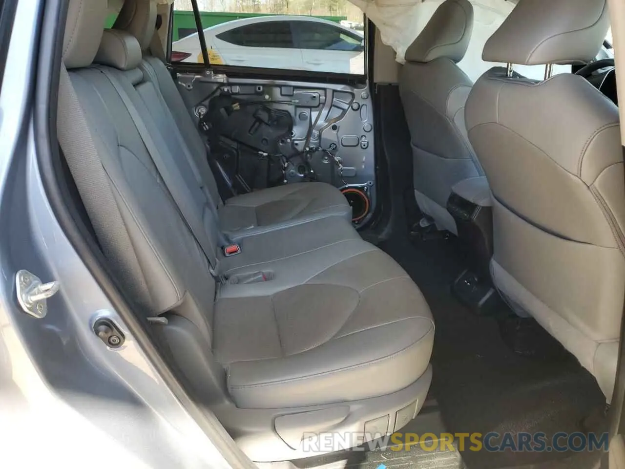10 fotografías del automóvil dañado 5TDYZRAH1MS070112 TOYOTA HIGHLANDER 2021