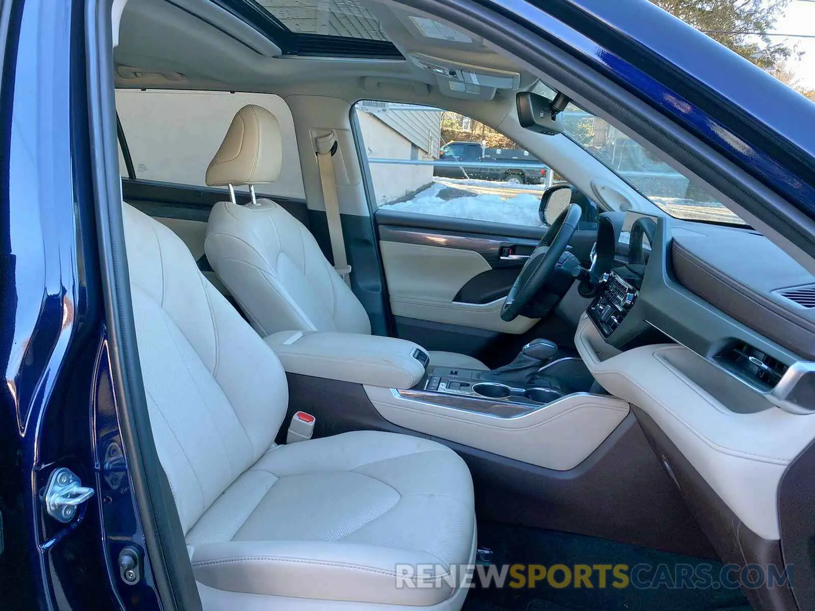 10 fotografías del automóvil dañado 5TDYZRAH7MS064587 TOYOTA HIGHLANDER 2021