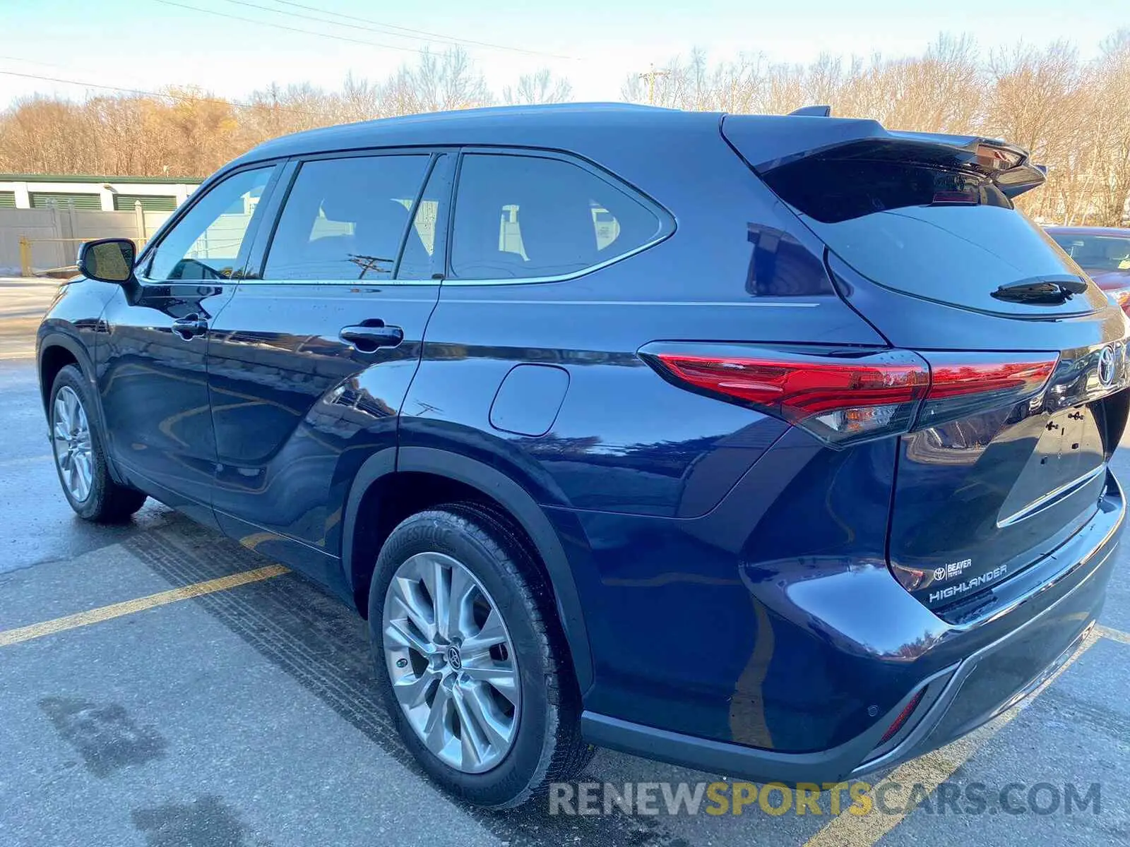 3 fotografías del automóvil dañado 5TDYZRAH7MS064587 TOYOTA HIGHLANDER 2021