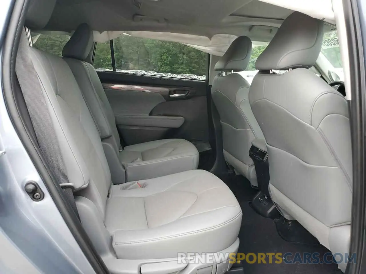 11 fotografías del automóvil dañado 5TDYZRAH9MS036404 TOYOTA HIGHLANDER 2021