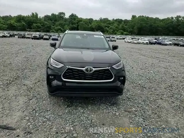 15 fotografías del automóvil dañado 5TDYZRAH9MS059827 TOYOTA HIGHLANDER 2021