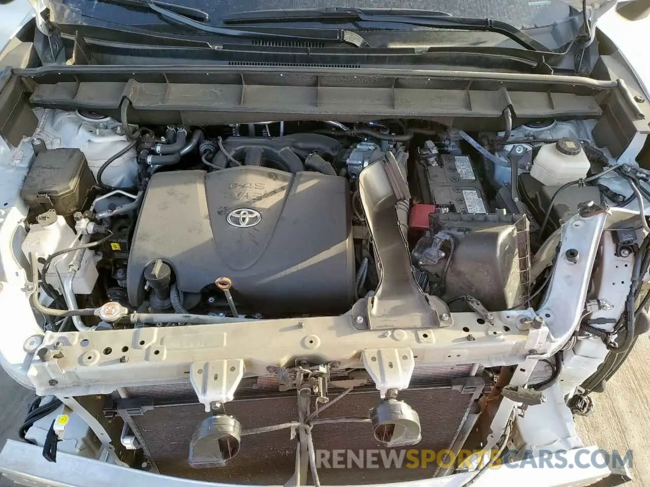 12 fotografías del automóvil dañado 5TDYZRAH9MS515552 TOYOTA HIGHLANDER 2021