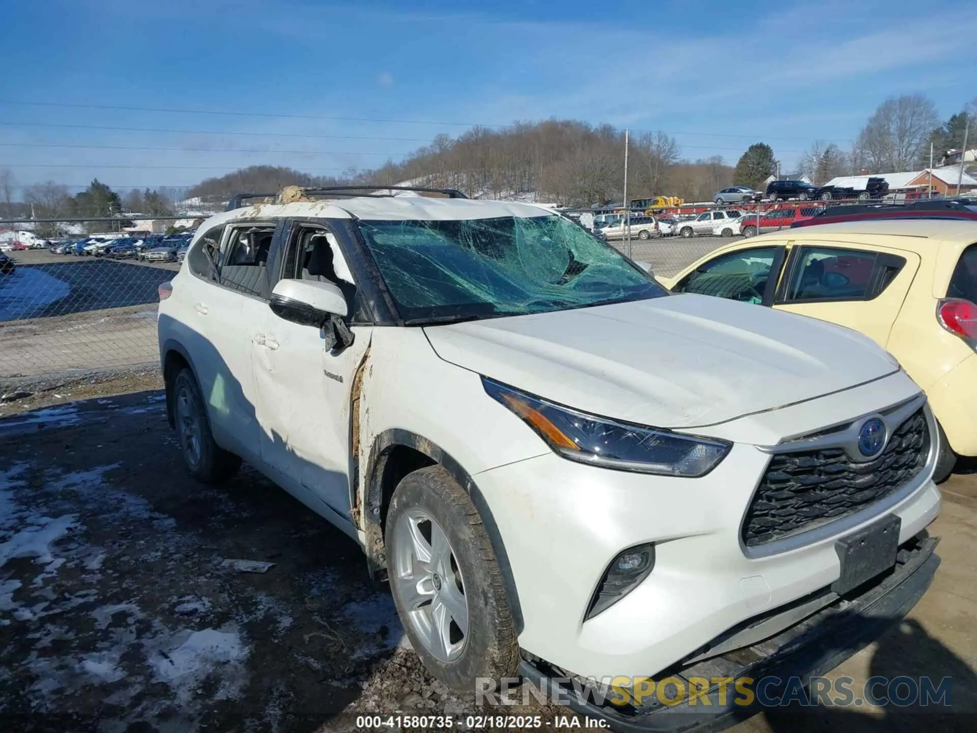 6 fotografías del automóvil dañado 5TDZARAH3MS507748 TOYOTA HIGHLANDER 2021
