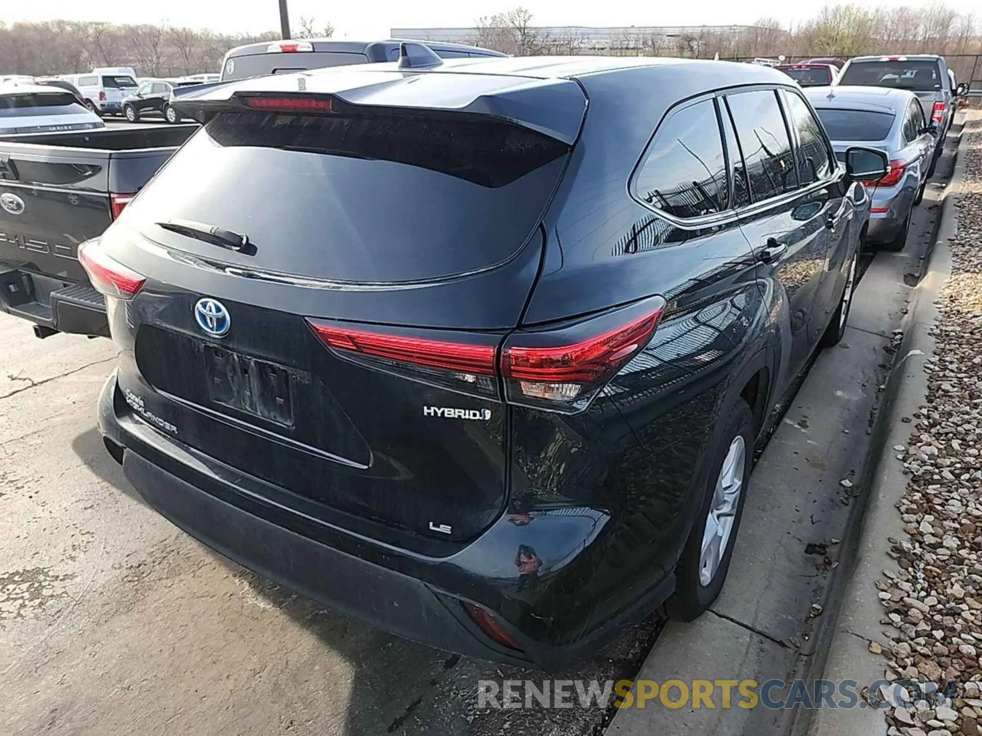 1 fotografías del automóvil dañado 5TDZARAH4MS506916 TOYOTA HIGHLANDER 2021